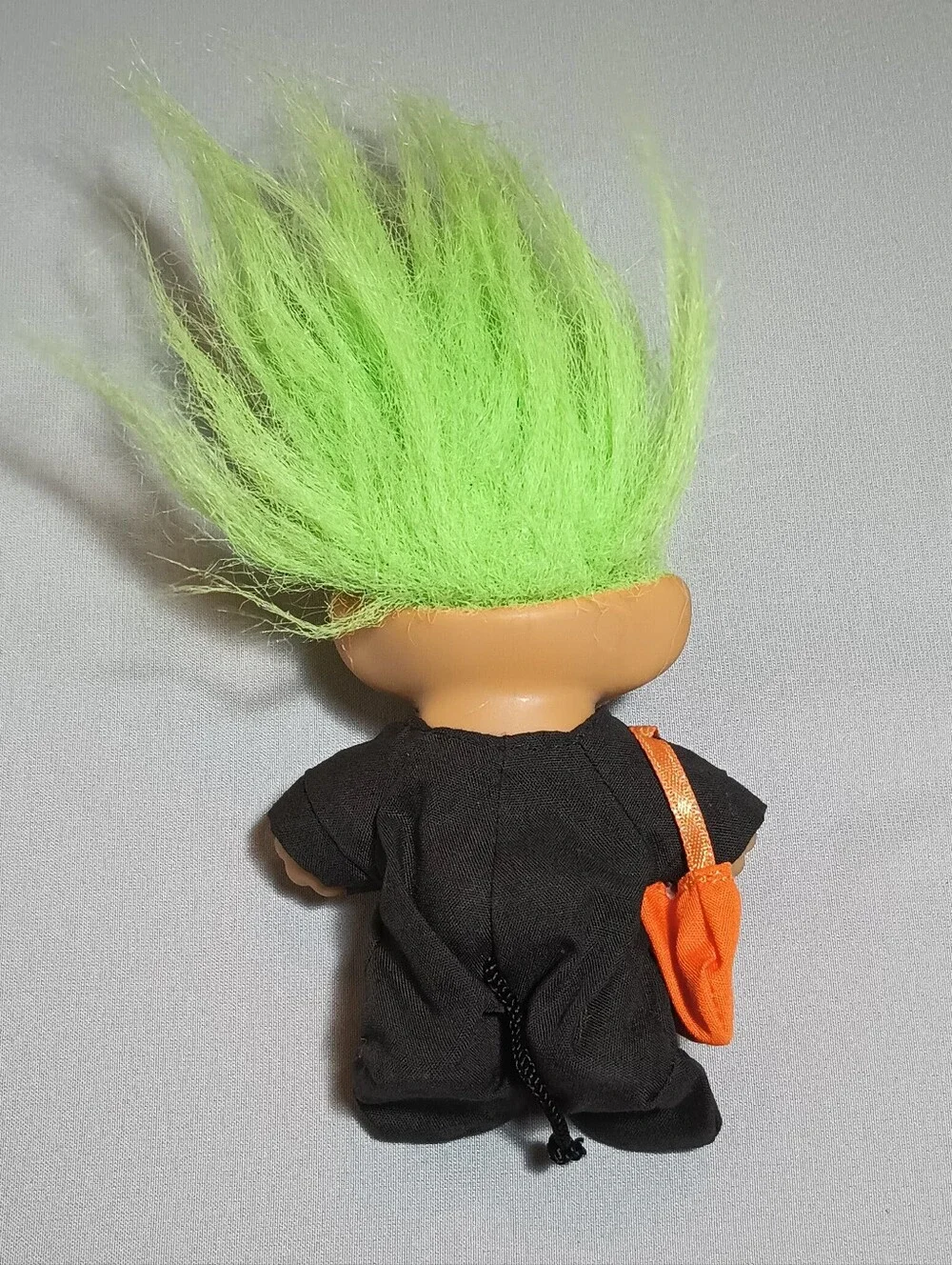 Russ Vintage Halloween Black Cat Troll Doll